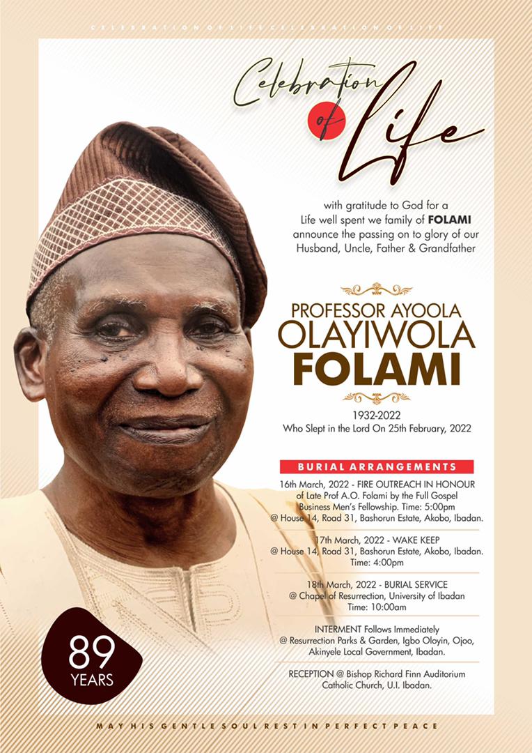 Prof Folami