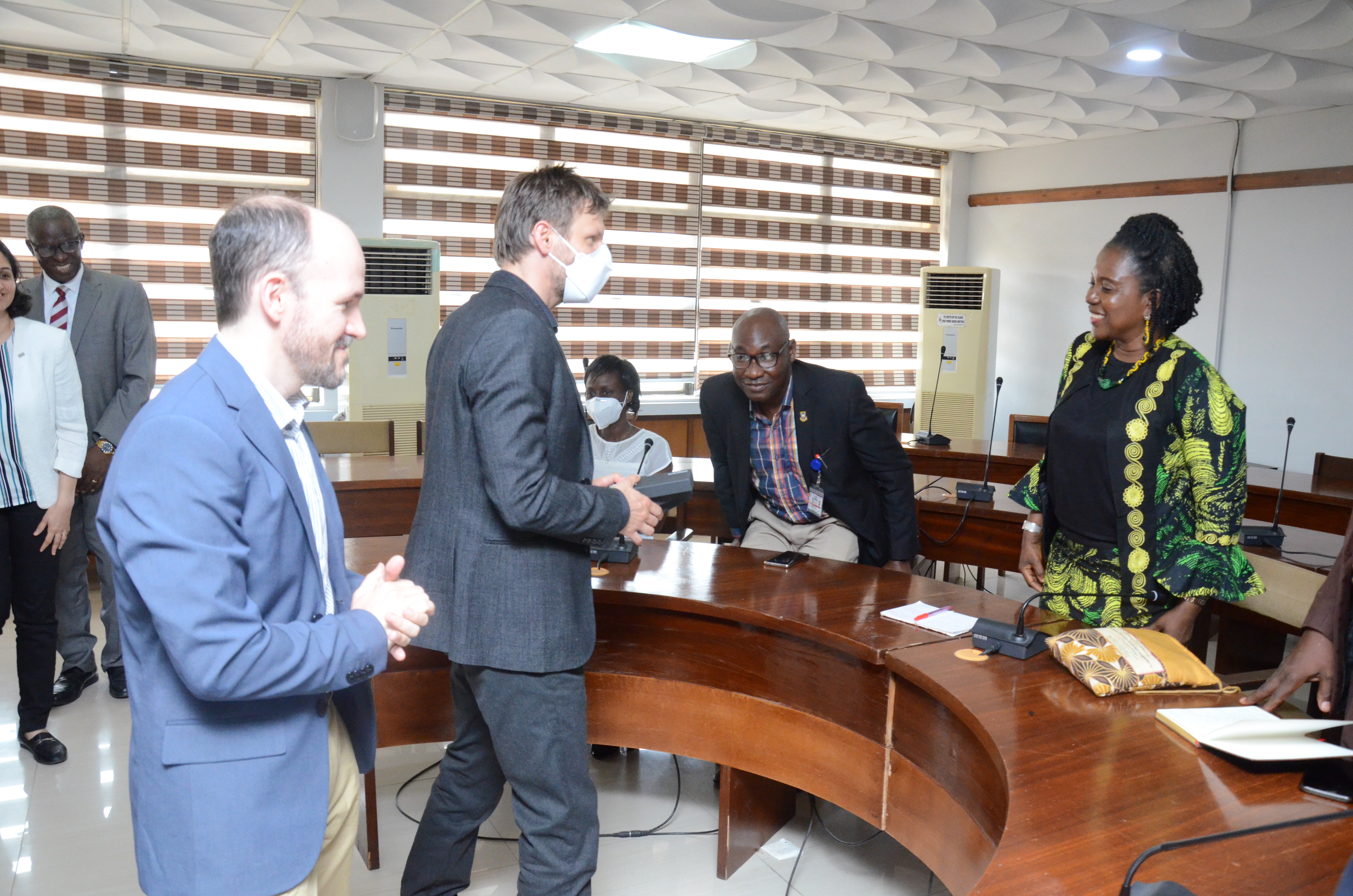 ARTIFICIAL INTELLIGENCE RESEARCH PROJECT TEAM PAYS COURTESY VISIT TO THE PROVOST, COLLEGE OF MEDICINE