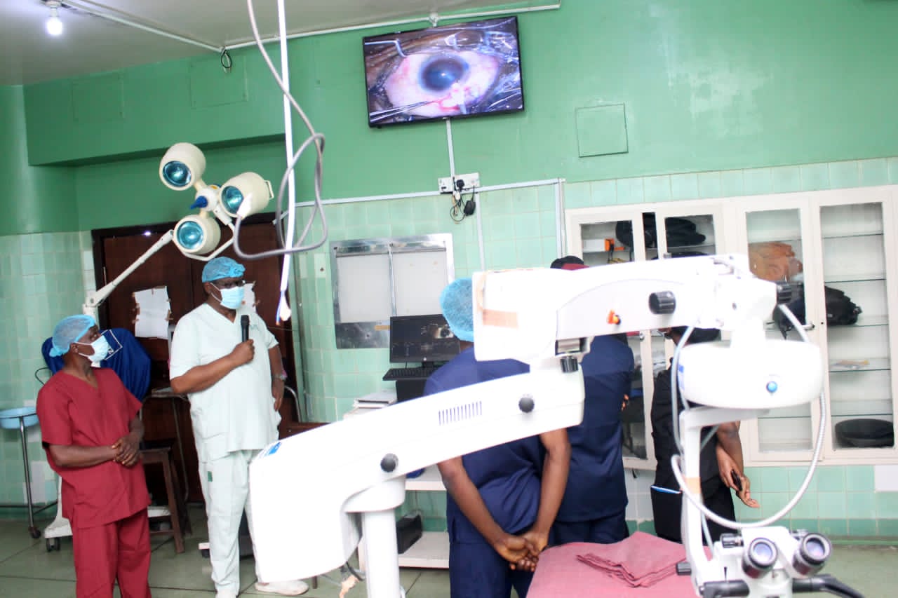 DIGITAL LEARNING EQUIPMENT DONATED TO THE DEPARTMENT OF OPHTHALMOLOGY